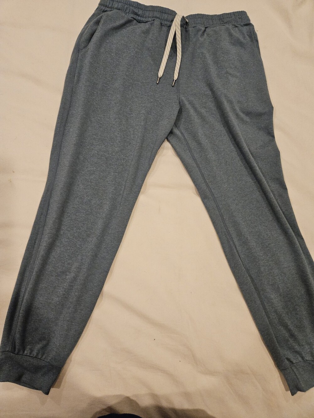 Vuori Performance Jogger Womens Size Meduum Blue Green Pants Lounge Gym Pockets. - Picture 3 of 9